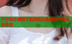 千万别在暗网下载游戏以免遭遇严重安全风险