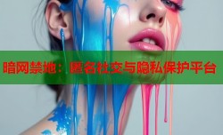 暗网禁地：匿名社交与隐私保护平台