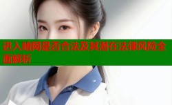 进入暗网是否合法及其潜在法律风险全面解析