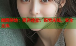 暗网禁地：匿名社交，探索未知，安全无忧