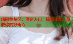 暗网楚禁区：匿名入口，探索未知，释放你的好奇心