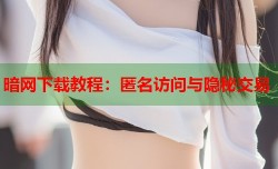 暗网下载教程：匿名访问与隐秘交易