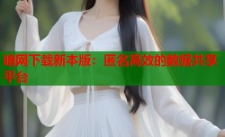 暗网下载新本版：匿名高效的数据共享平台