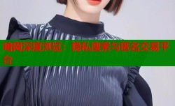 暗网深度浏览：隐私搜索与匿名交易平台