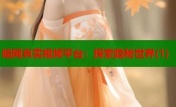 暗网真实视频平台：探索隐秘世界(1)