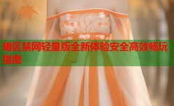 暗区禁网轻量版全新体验安全高效畅玩指南