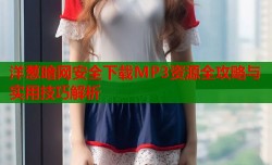 洋葱暗网安全下载MP3资源全攻略与实用技巧解析