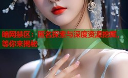 暗网禁区：匿名探索与深度资源挖掘，等你来揭秘