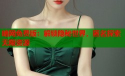 暗网免费版：解锁隐秘世界，匿名探索无限资源
