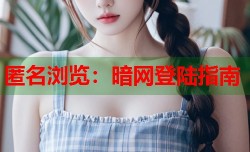 匿名浏览：暗网登陆指南