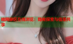 暗网禁区在线浏览：隐秘探索与信息共享