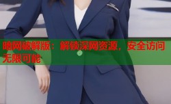 暗网破解版：解锁深网资源，安全访问无限可能