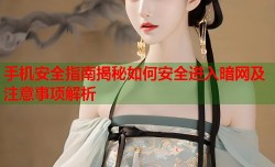 手机安全指南揭秘如何安全进入暗网及注意事项解析