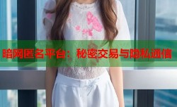 暗网匿名平台：秘密交易与隐私通信