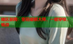 暗区禁网：密码破解大师，一键穿梭，畅游