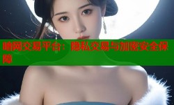 暗网交易平台：隐私交易与加密安全保障