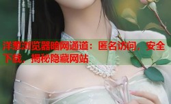 洋葱浏览器暗网通道：匿名访问，安全下载，揭秘隐藏网站