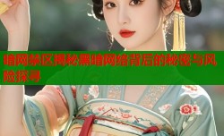 暗网禁区揭秘黑暗网络背后的秘密与风险探寻