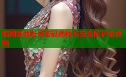 暗网禁地账号密码揭秘与安全防护全攻略