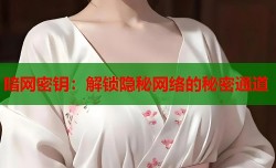 暗网密钥：解锁隐秘网络的秘密通道