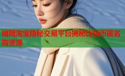 暗网淘宝隐秘交易平台揭秘比特币匿名购资源