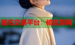 匿名交易平台：暗区禁网