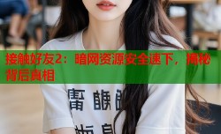 接触好友2：暗网资源安全速下，揭秘背后真相
