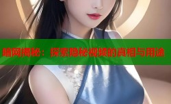 暗网揭秘：探索隐秘视频的真相与用途
