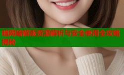 暗网破解版资源解析与安全使用全攻略揭秘