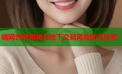 暗网世界揭秘与地下交易风险防范探索