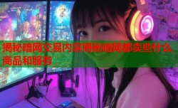 揭秘暗网交易内容揭秘暗网都卖些什么商品和服务