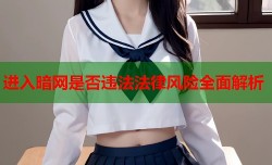 进入暗网是否违法法律风险全面解析