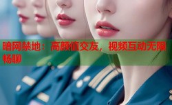 暗网禁地：高颜值交友，视频互动无限畅聊