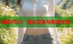 暗网2023：匿名交易与秘密交流