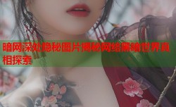 暗网深处隐秘图片揭秘网络黑暗世界真相探索