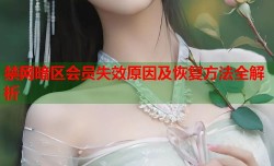 禁网暗区会员失效原因及恢复方法全解析