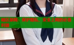 暗区禁网：保护隐私，安全上网的必备利器