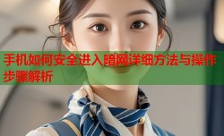 手机如何安全进入暗网详细方法与操作步骤解析
