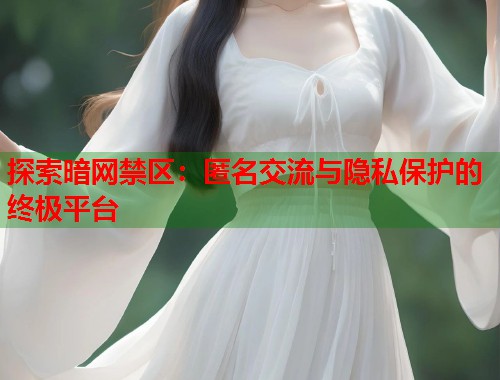 探索暗网禁区：匿名交流与隐私保护的终极平台  第1张