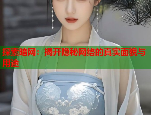 探索暗网：揭开隐秘网络的真实面貌与用途  第1张