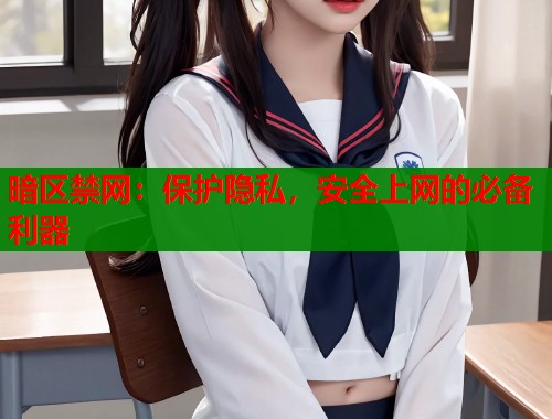 暗区禁网：保护隐私，安全上网的必备利器  第1张