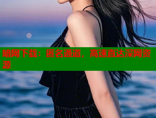 暗网下载：匿名通道，高速直达深网资源  第1张