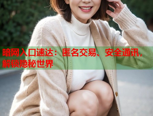 暗网入口速达：匿名交易、安全通讯，解锁隐秘世界  第1张