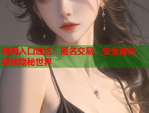 暗网入口速达：匿名交易、安全通讯，解锁隐秘世界  第2张
