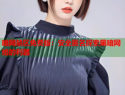 暗网禁区免费版：安全匿名探索黑暗网络的利器  第1张