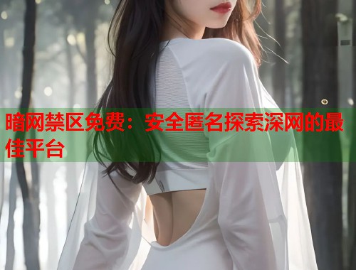 暗网禁区免费：安全匿名探索深网的最佳平台  第1张