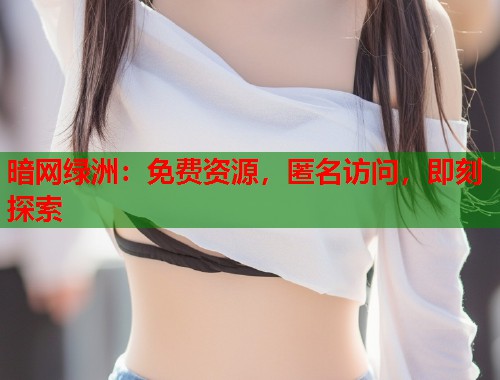 暗网绿洲：免费资源，匿名访问，即刻探索  第1张