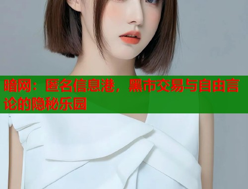 暗网：匿名信息港，黑市交易与自由言论的隐秘乐园  第1张