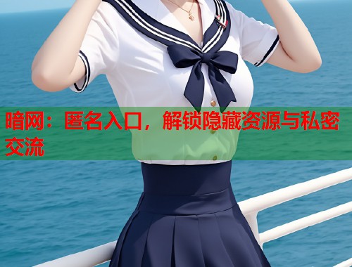 暗网：匿名入口，解锁隐藏资源与私密交流  第1张