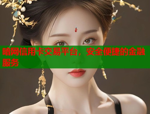 暗网信用卡交易平台，安全便捷的金融服务  第1张